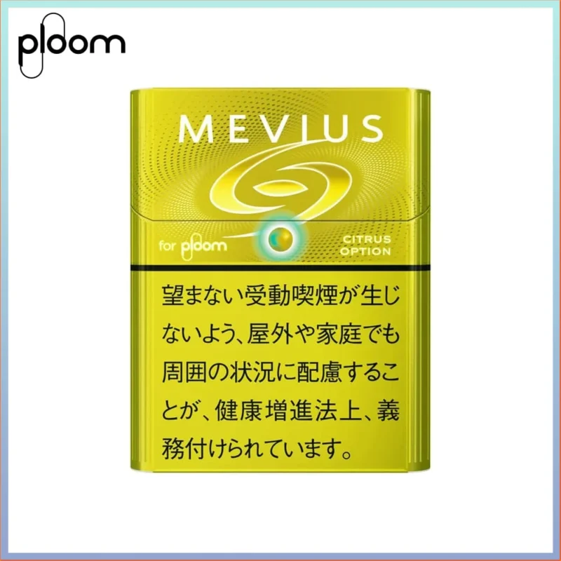 Ploom x AURA MEVIUS Citrus Option檸檬爆珠煙彈