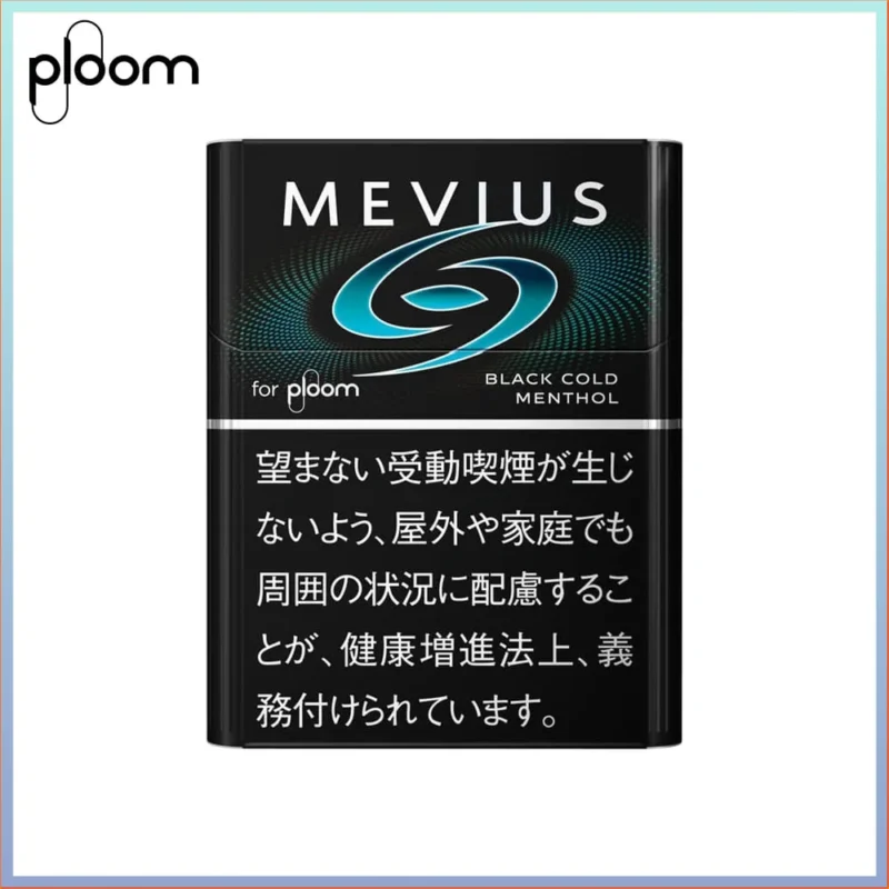 Ploom x AURA MEVIUS BLACK COLD黑冰薄荷煙彈