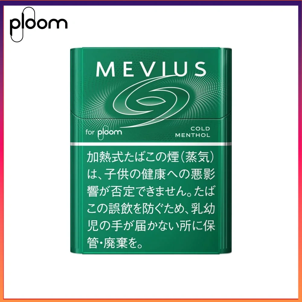 MVEIUS淡薄荷 Ploom x AURA MEVIUS COLD MENTHOL淡薄荷煙彈