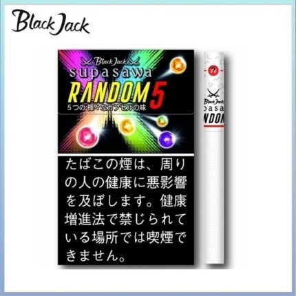 Black Jack黑傑克香煙Random 5mg五種隨機口味水果爆珠